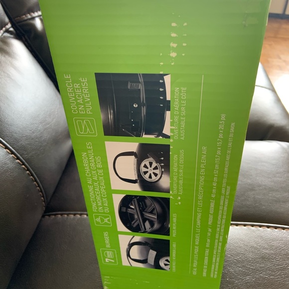 Portable BBQ kettle grill camping fishing hunting - Picture 4 of 7